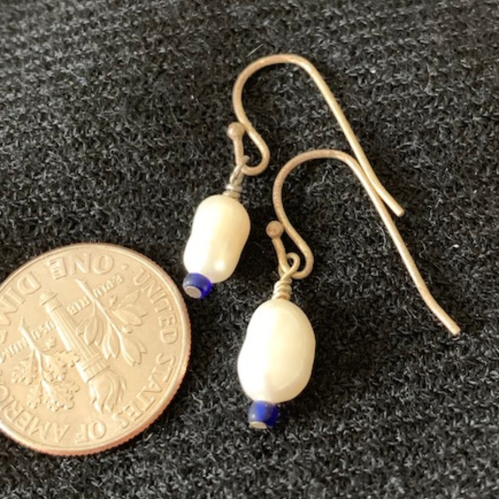 Mini Freshwater Pearl Earrings